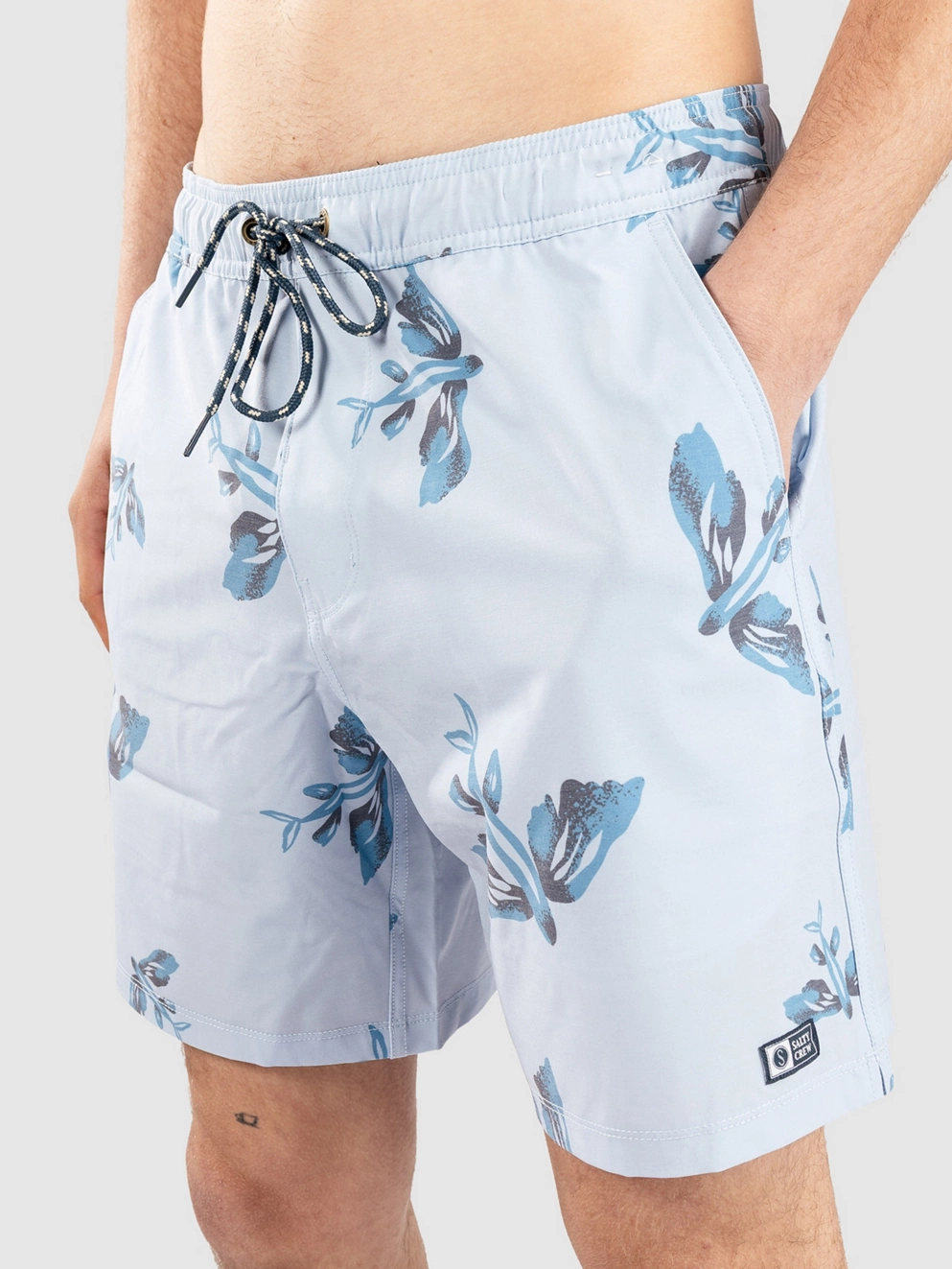 Salty Crew Flyer Volley Boardshorts light blue