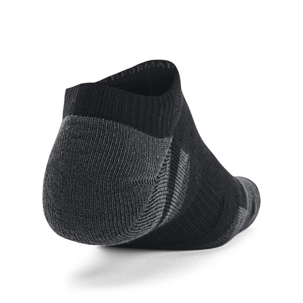Under Armour UA Performance Tech 3 Pack No Show Socks Unisex