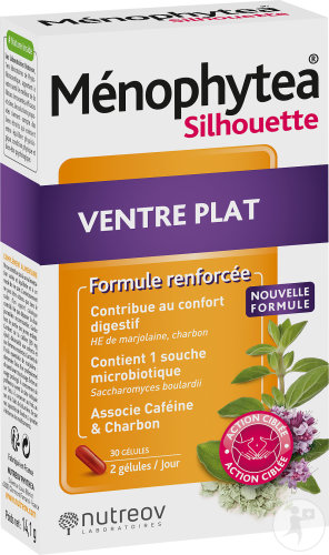 Nutreov Ménophytea Silhouette Ventre Plat 30 Gélules