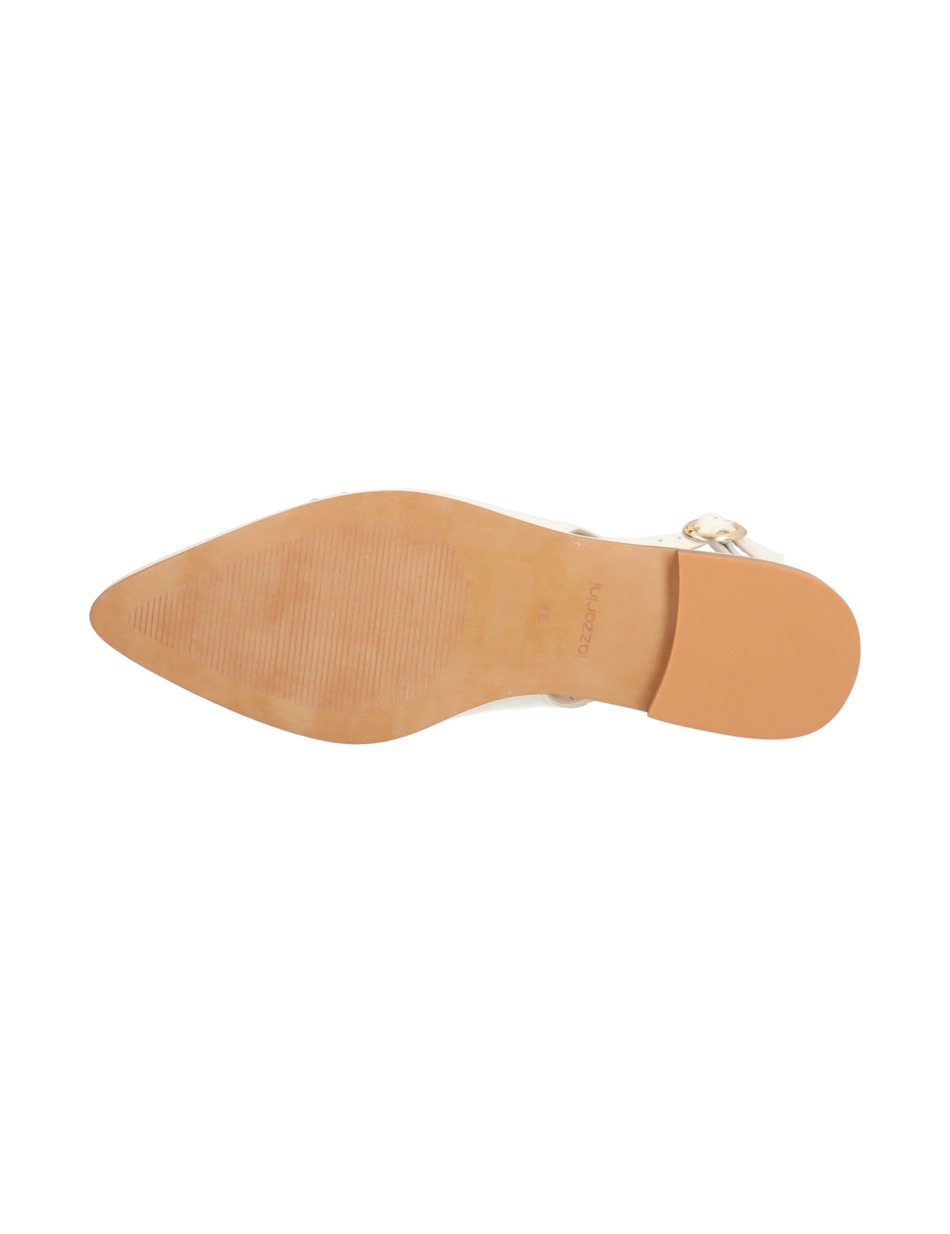 Glattleder Slingpumps