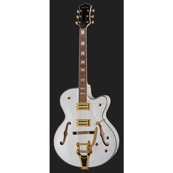 Harley Benton BigTone Trem White Bundle