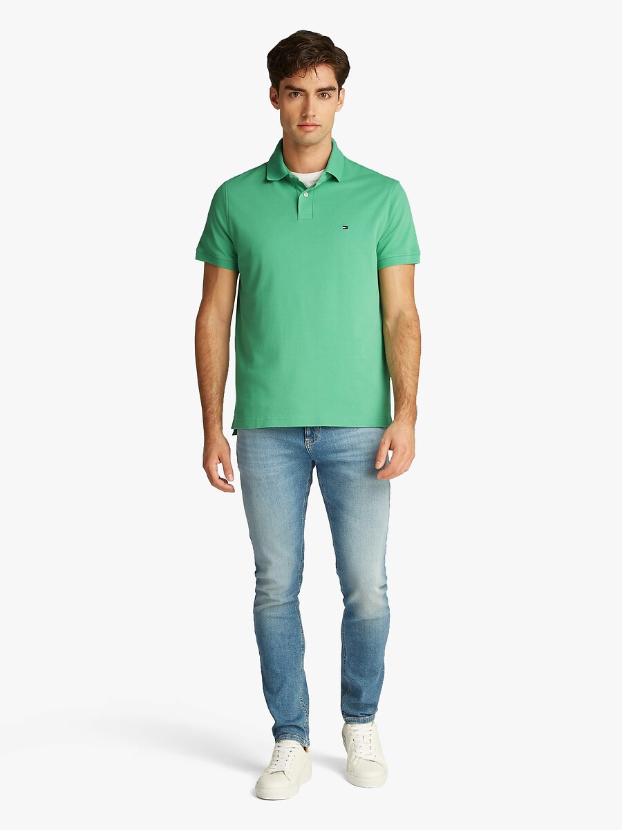 TOMMY HILFIGER<br>Camisa polo de manga curta, tamanho regular 1985