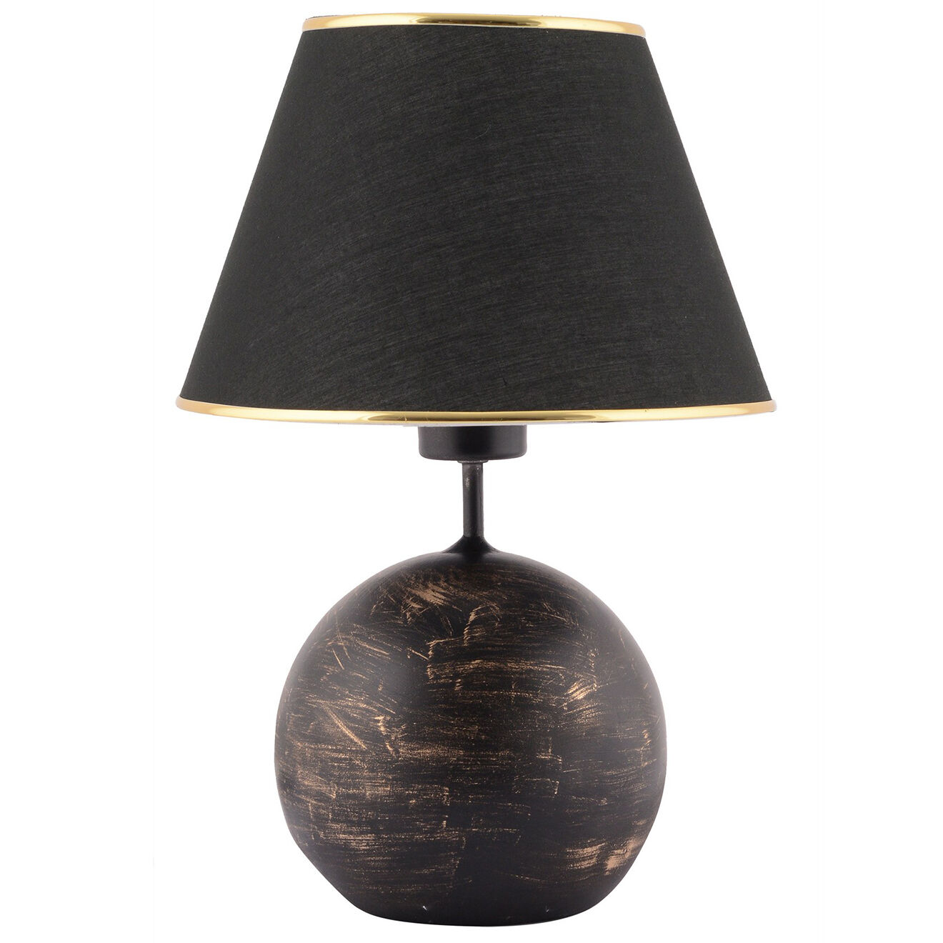 Opviq Lampe à poser Balloon dorée - 25x18x42 cm