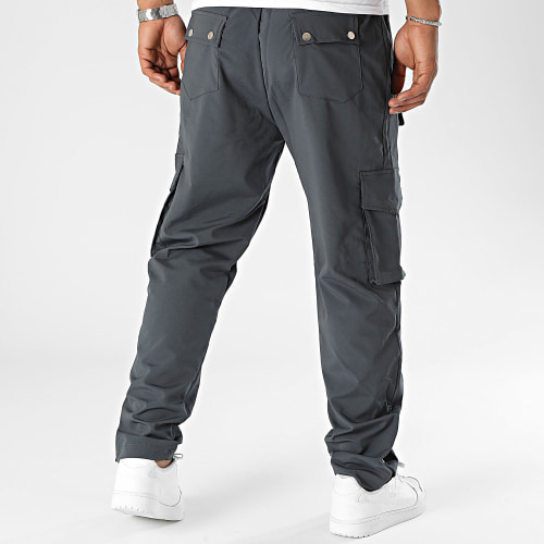 Pantalon Cargo Gris Anthracite