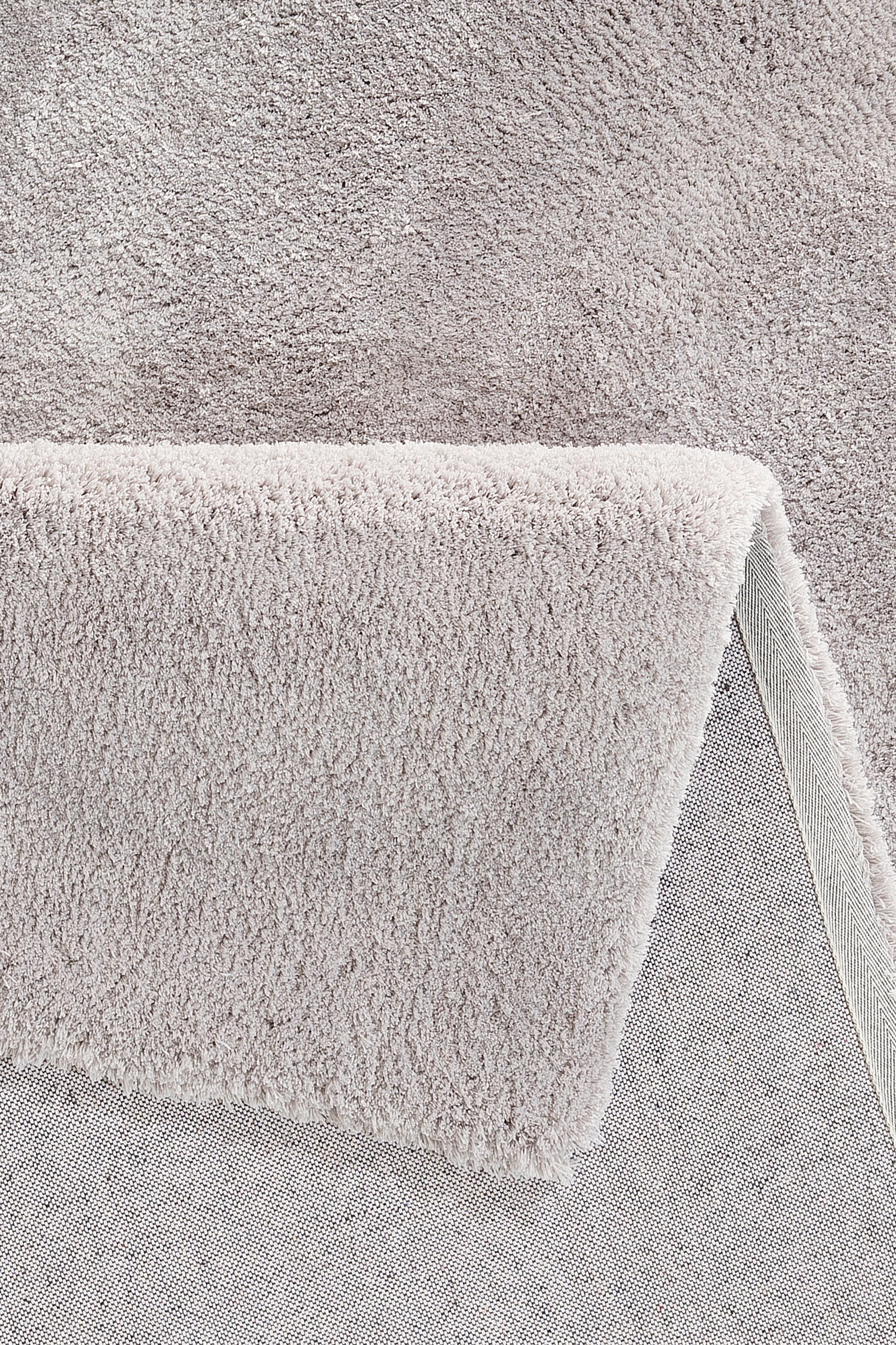 my home Hochflor-Teppich »Microfaser Teppich Magong, besonders weich, sehr feiner Flor« rechteckig 25 mm Höhe uni, Wohnzimmer, Schlafzimmer, Kinderzimmer, auch rund und als Läufer