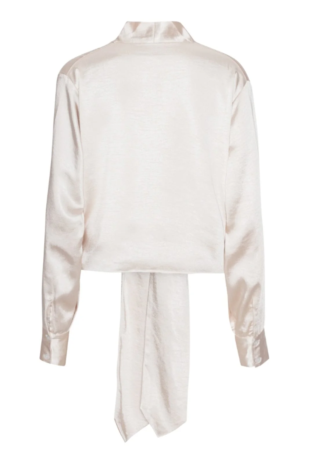 Karmamia Wrap Jacket ivory rich satin