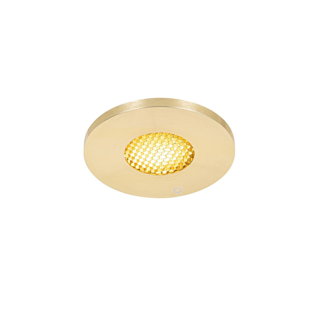 Set van 6 Moderne badkamer inbouwspot goud IP54 - Shed Honey