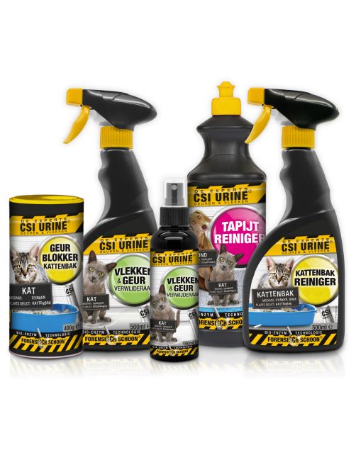Csi Urine Kattenbak Spray - Geurverwijderaar - 500 ml