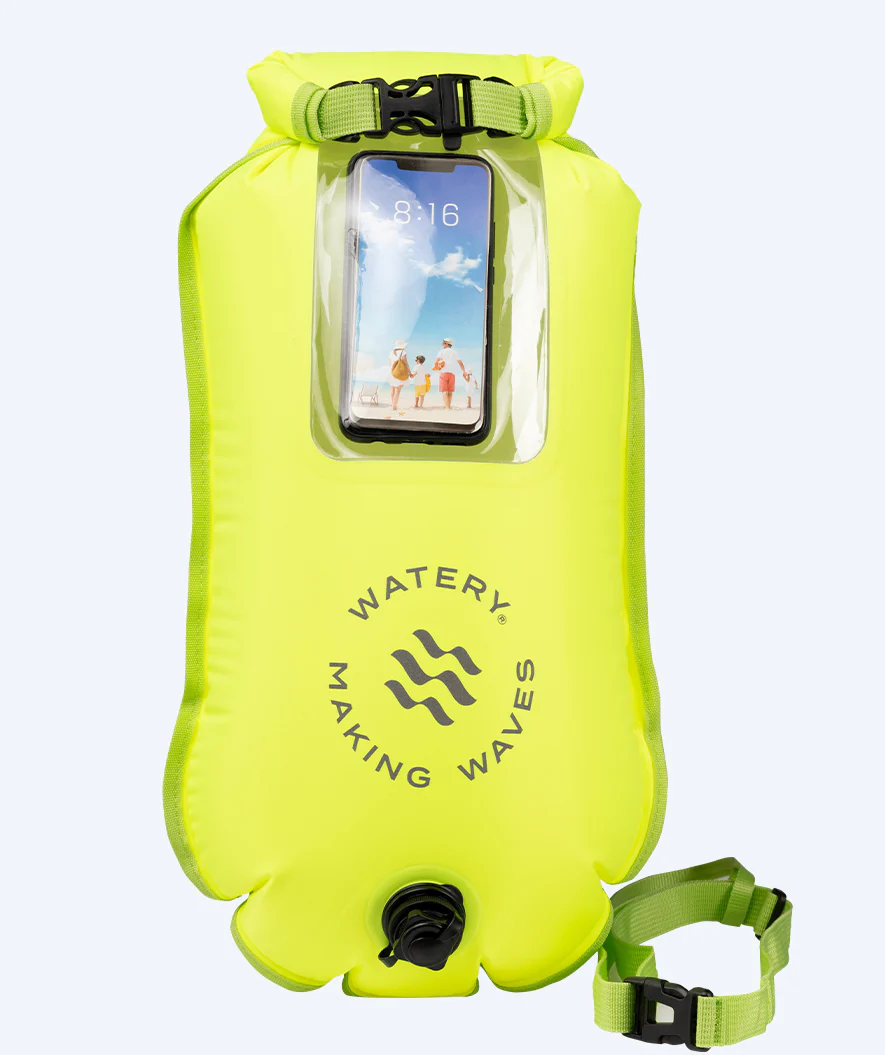 Watery havtaske til svømning - Window 28L - Fluo Gul