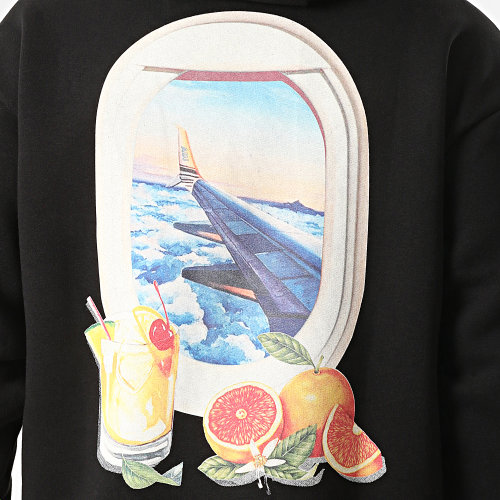 Sweat Capuche KL-2117 Noir