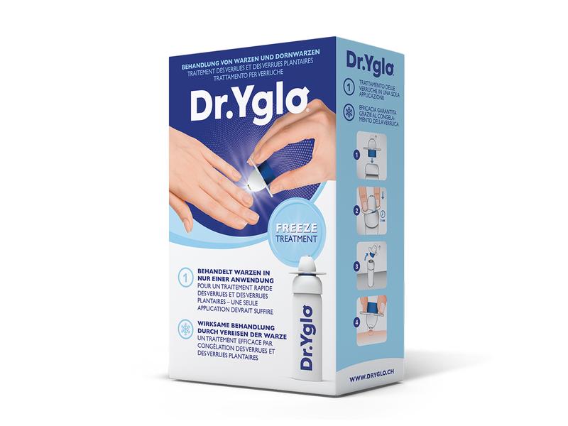 Dr. Yglo Kryotherapie Warzenspray 50 ml Kältetherapie Warzenentferner
