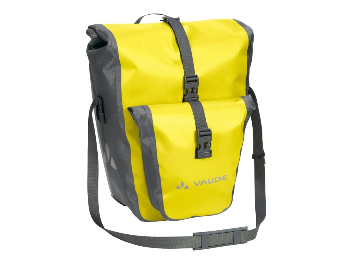 Vaude Aqua Back Plus dubbele fietstassen - Canary