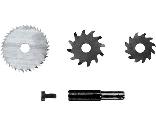 Wolfcraft Universele Freesset, 5-delig