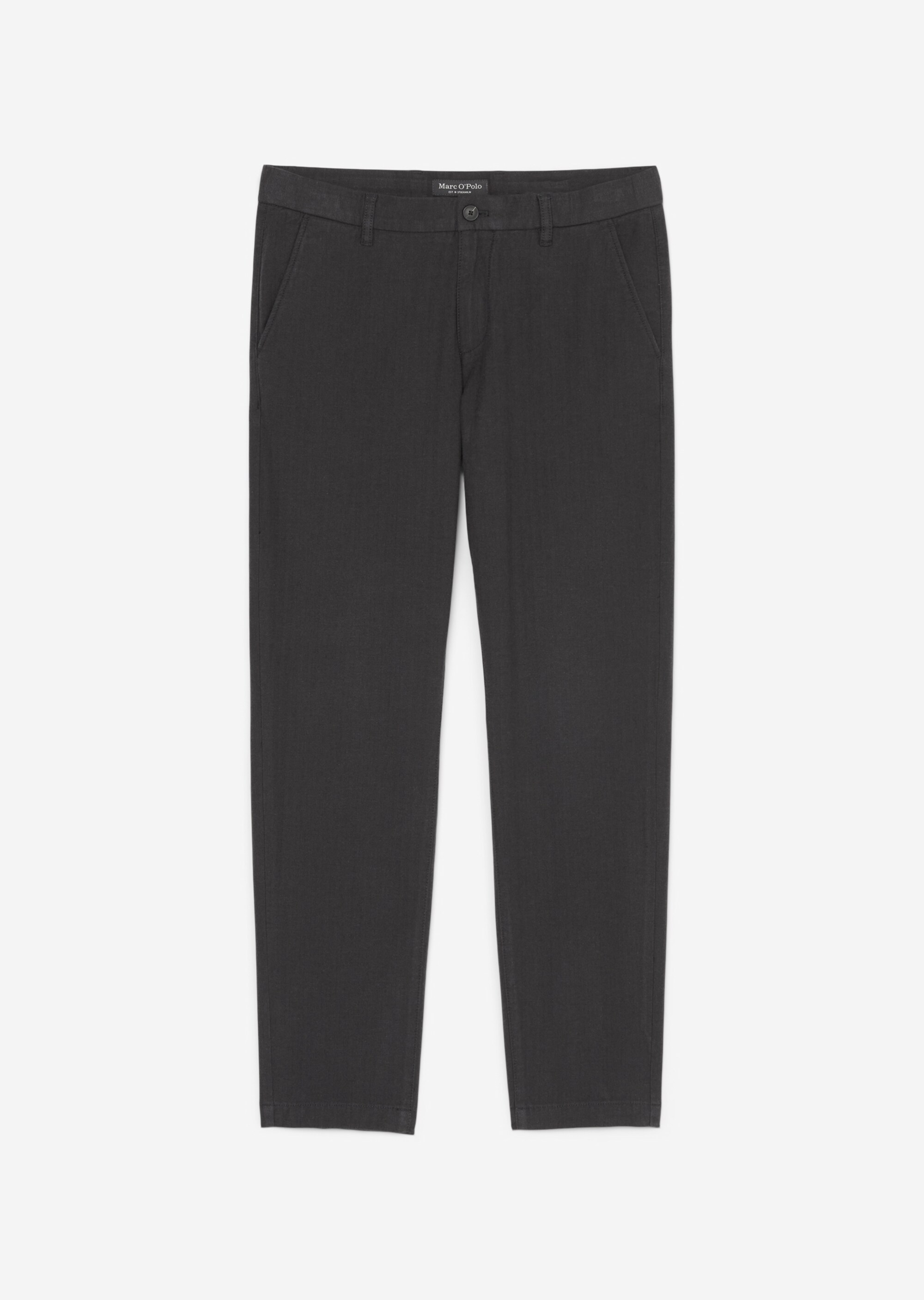 Hose Modell OSBY jogger tapered aus Bio-Baumwoll-Mix in Woll-Optik