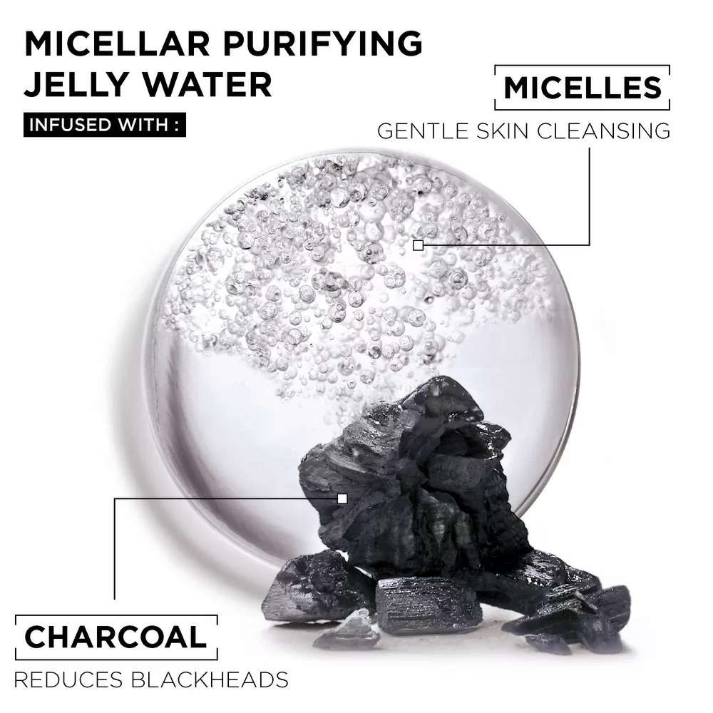 Garnier Skin Active Micellar Cleansing Charcoal Jelly - 400 ml.
