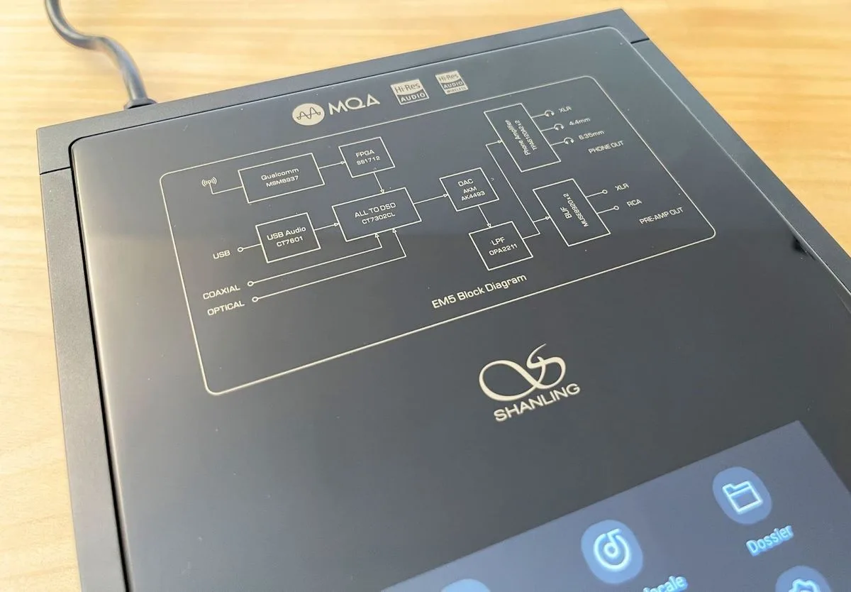 Shanling EM5 Streaming Music Center Lecteurs réseau audio