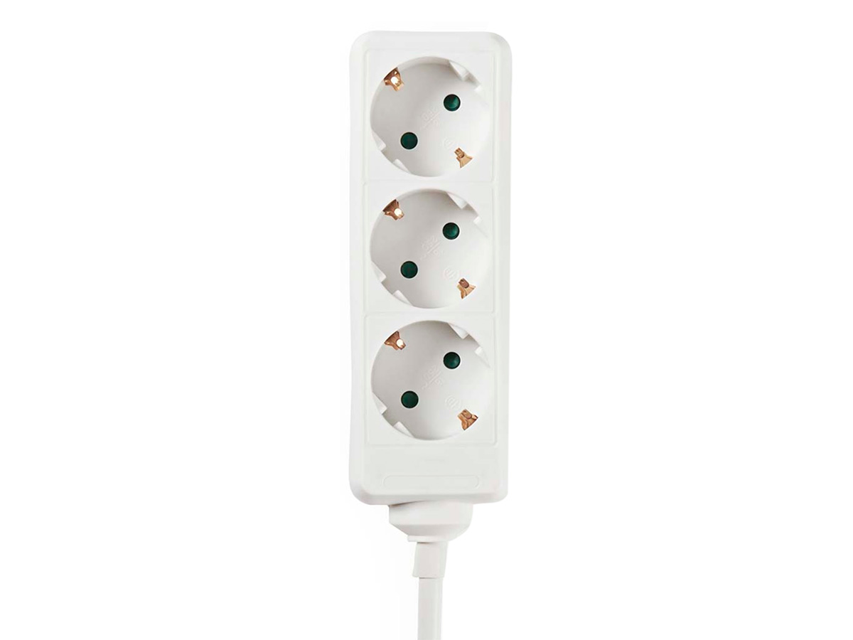 Nedis 3-voudige stekkerdoos - 3 Meter