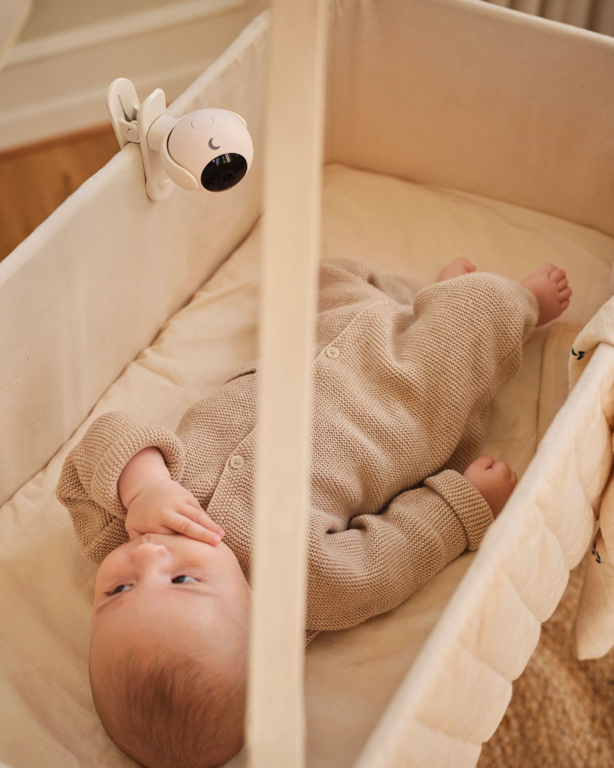 Moonboon Babycall med Kamera og AI-filter – App-styrt