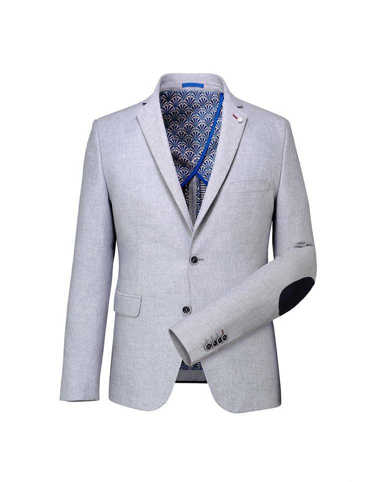 VESTE GRISE AVEC COUDIÈRES