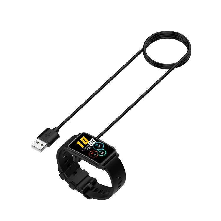 (1m) USB A auf Huawei Band Magnetisches Ladekabel - Schwarz