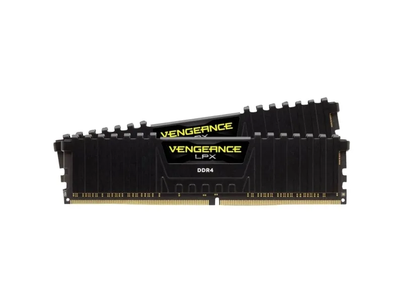 CORSAIR | Vengeance LPX - DDR4 - sæt - 32 GB: 2 x 16 GB - DIMM 288-PIN - 3600 MHz / PC4-28800 - CL18 - 1.35 V - ikke bufferet - ikke-ECC - sort