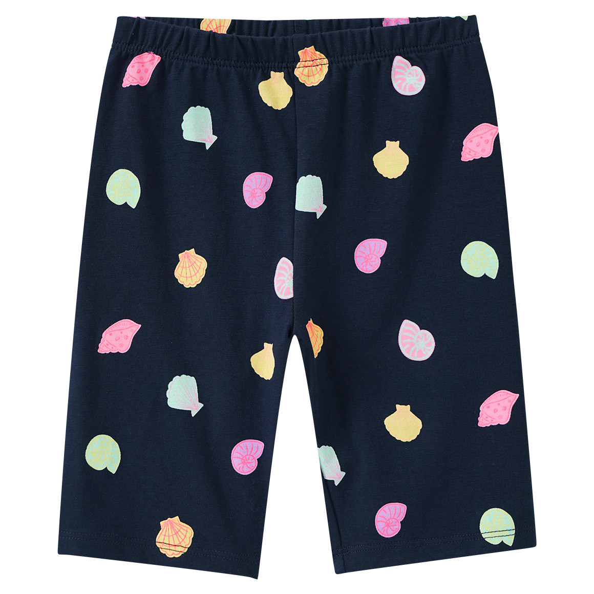 Topolino Mädchen Radler mit Allover-Print gelb / dunkelblau