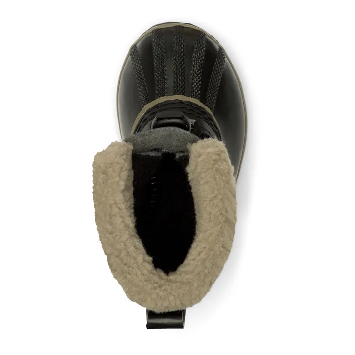 Sorel Bottes Fourrées Yoot Pac Cuir Enduit | Noir