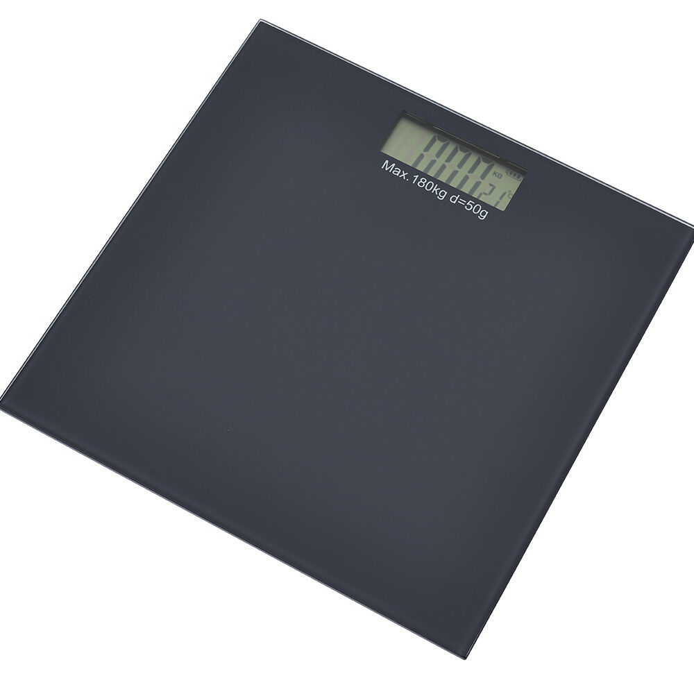 Pèse personne numérique noir écran LCD 180 kg