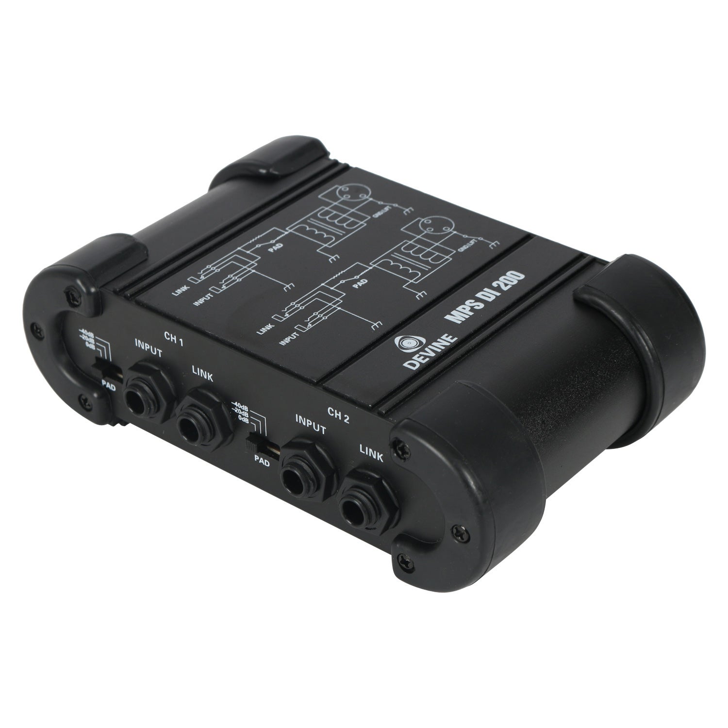 Devine MPS DI 200 stereo DI box