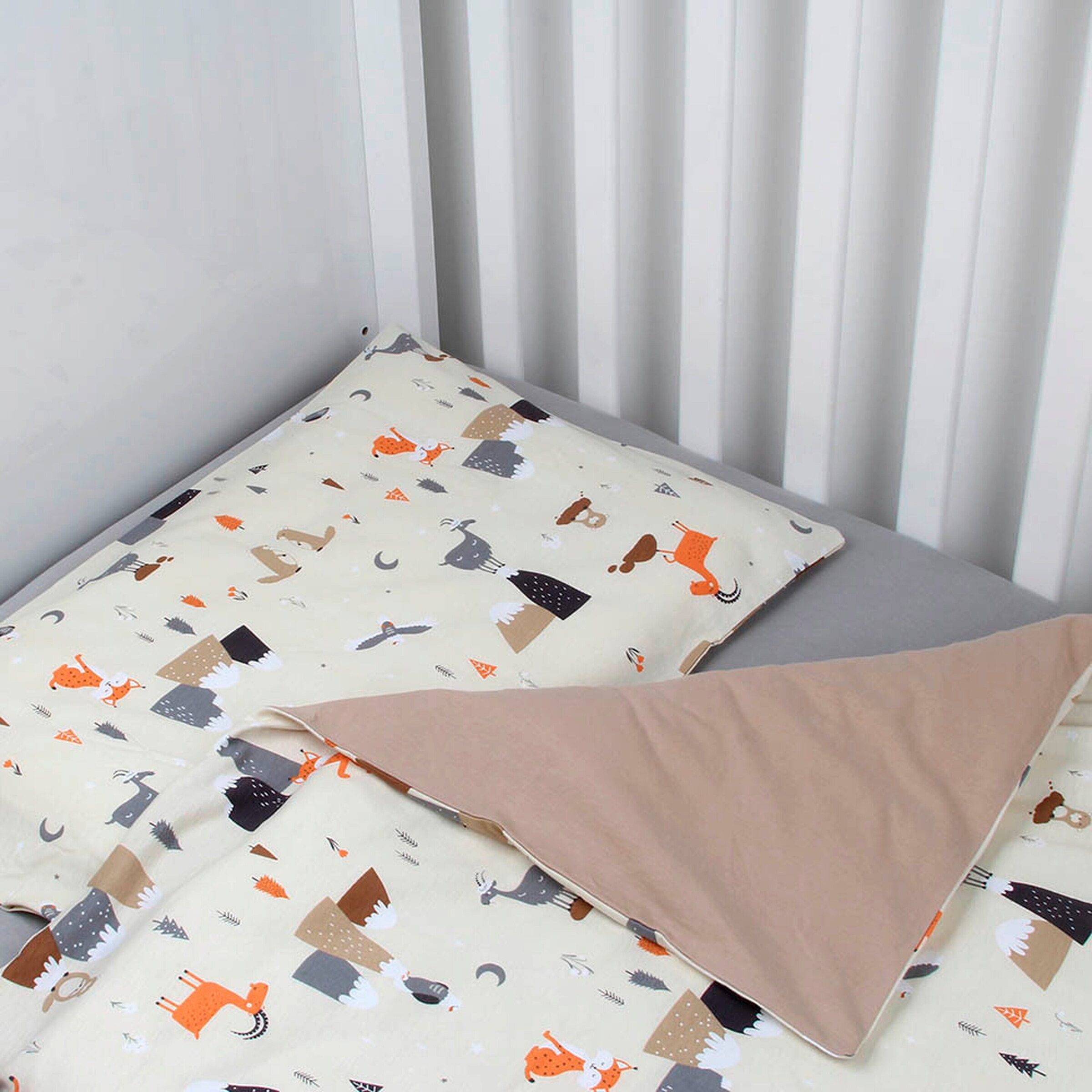 schlummersack Bettwäsche Bergtiere