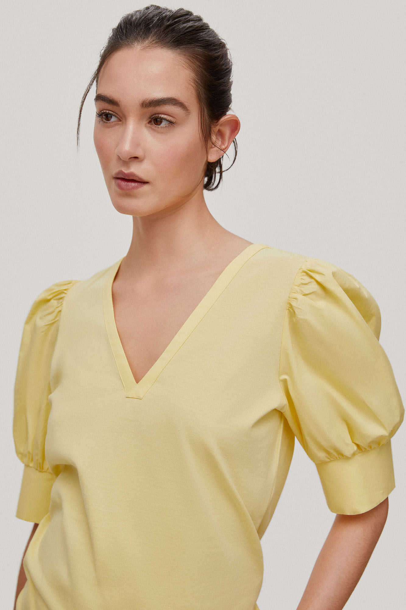 Camiseta combinando - Amarela