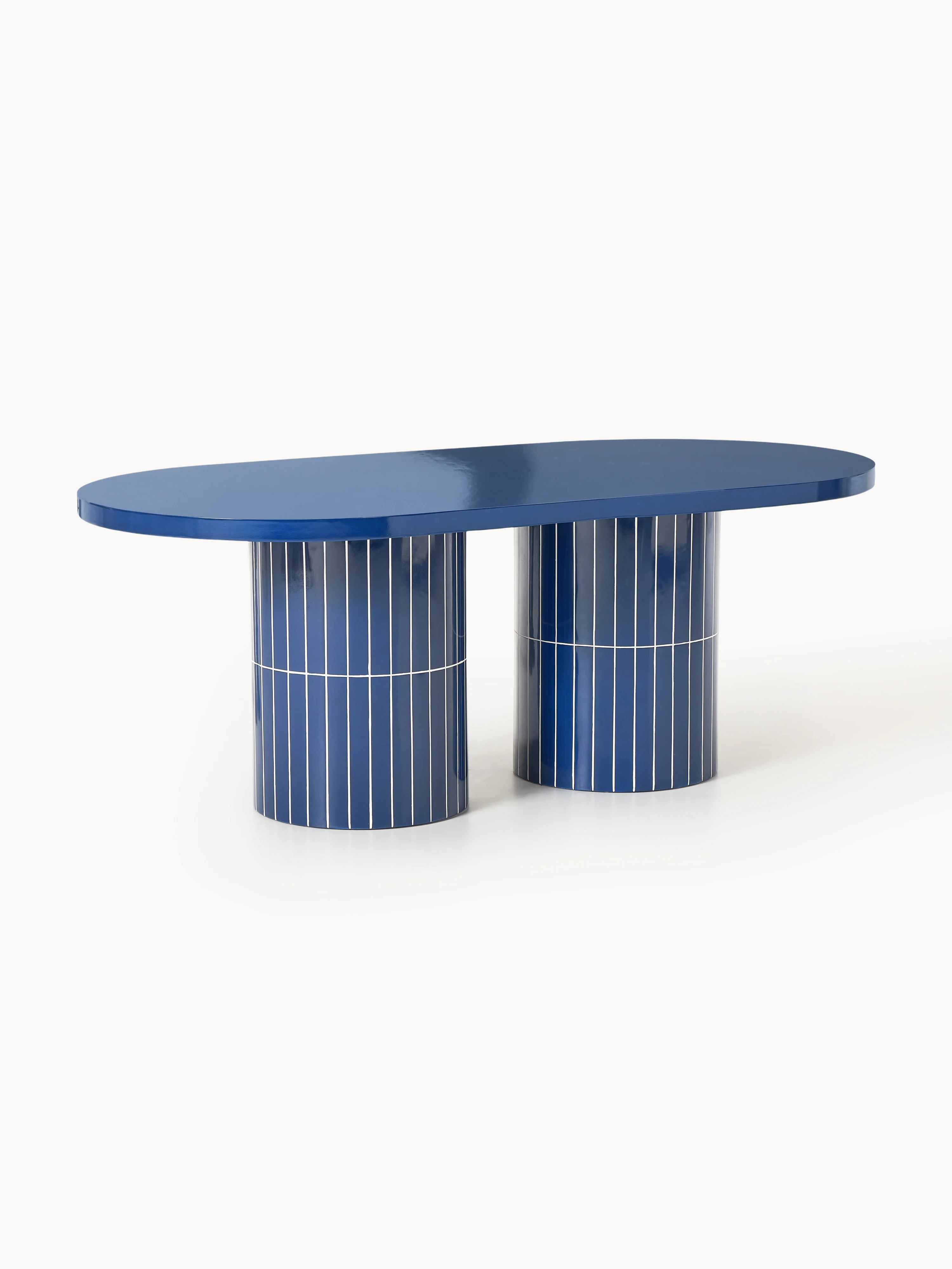 Ovale tuintafel Saya, 200 x 100 cm