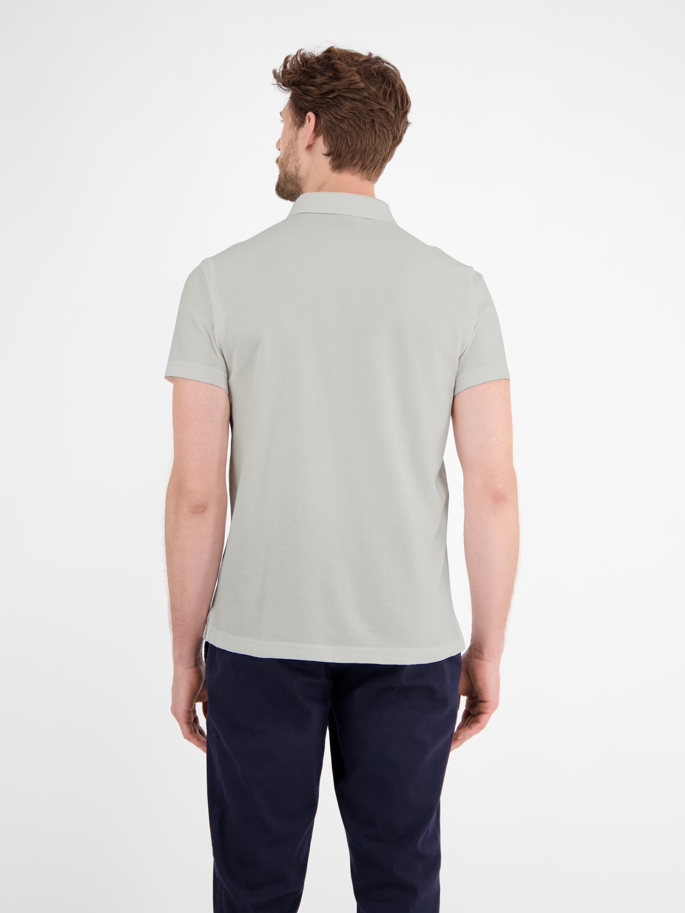 Poloshirt in weicher Waffelpiquéqualität
