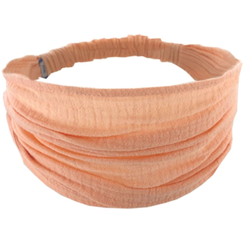 Bandeau Fichu Bébé Gaze Rose