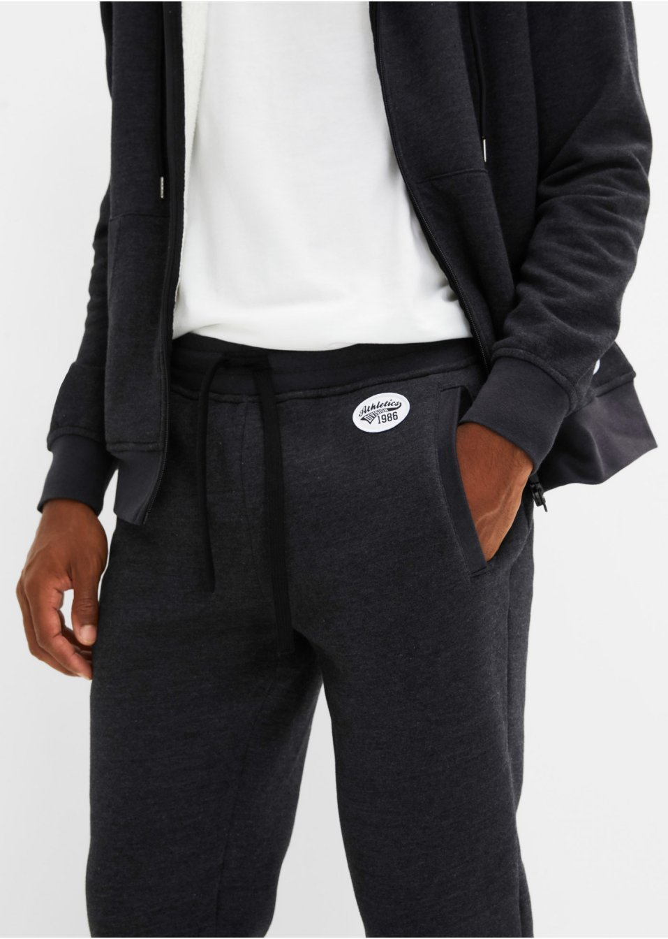 Pantalon de jogging thermo avec doublure peluche
