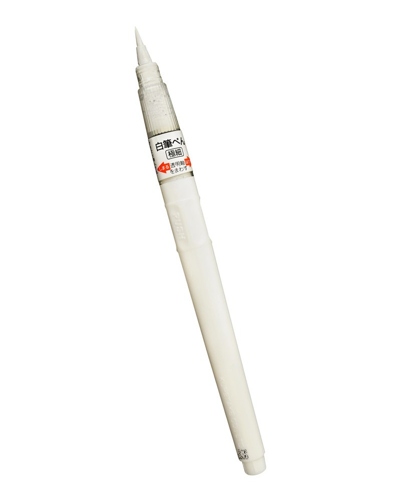 Stylo pinceau Blanc