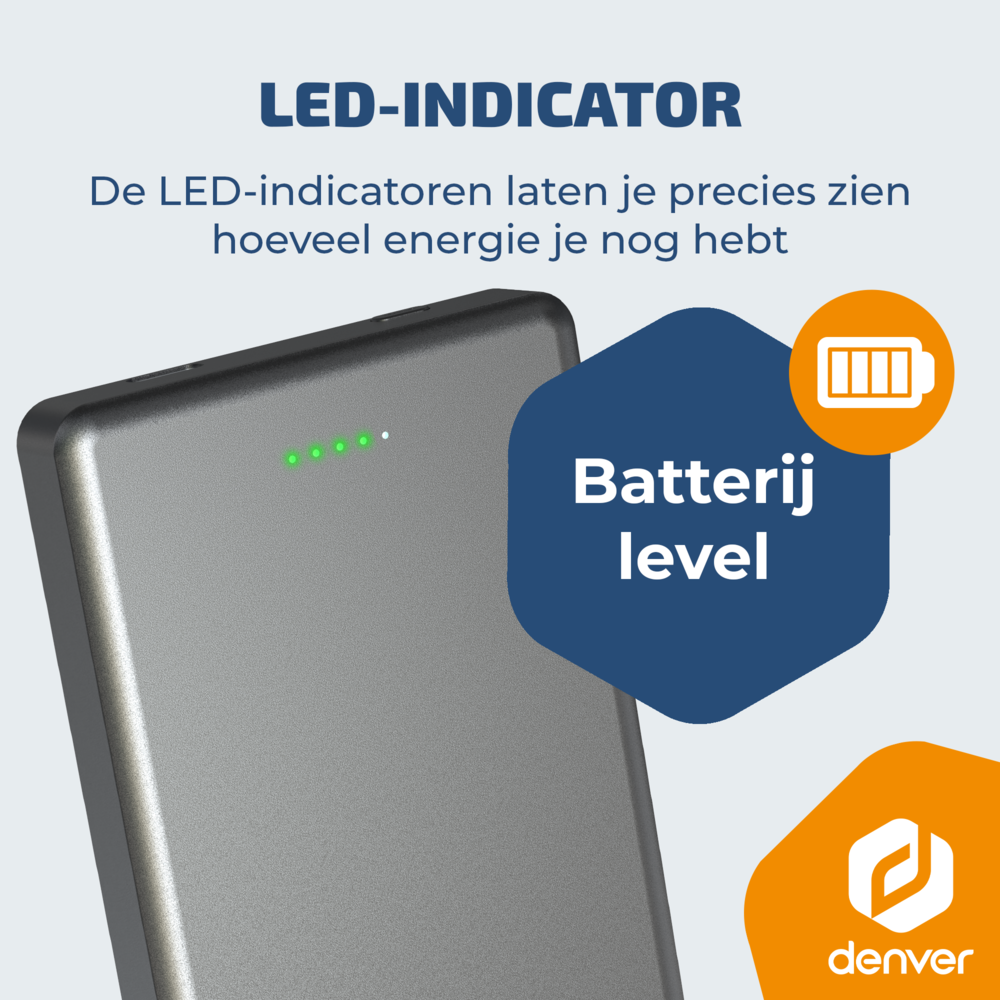 Denver PQCW10010 powerbank - 10000 mAh