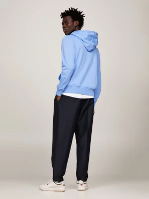 Moletom com capuz oversized com logo Crest