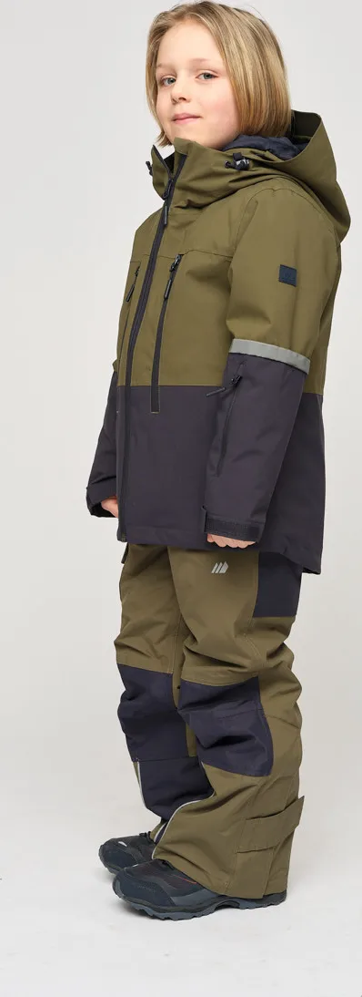 Skogstad Juniors' Flisegga 2-Layer Jacket Ivy Green