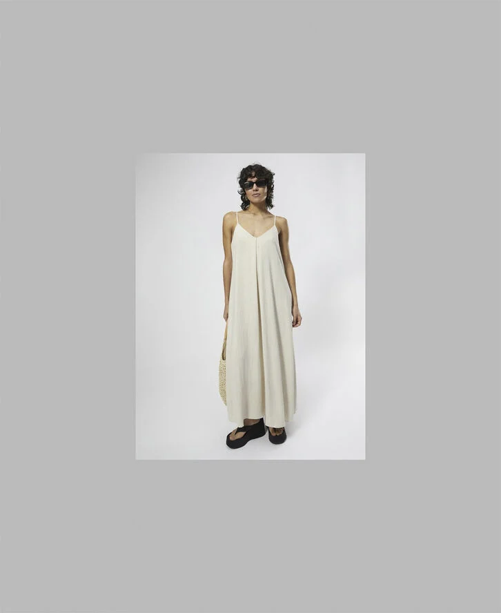 Object OBJSANNE SL LONG DRESS E OTT Sandshell