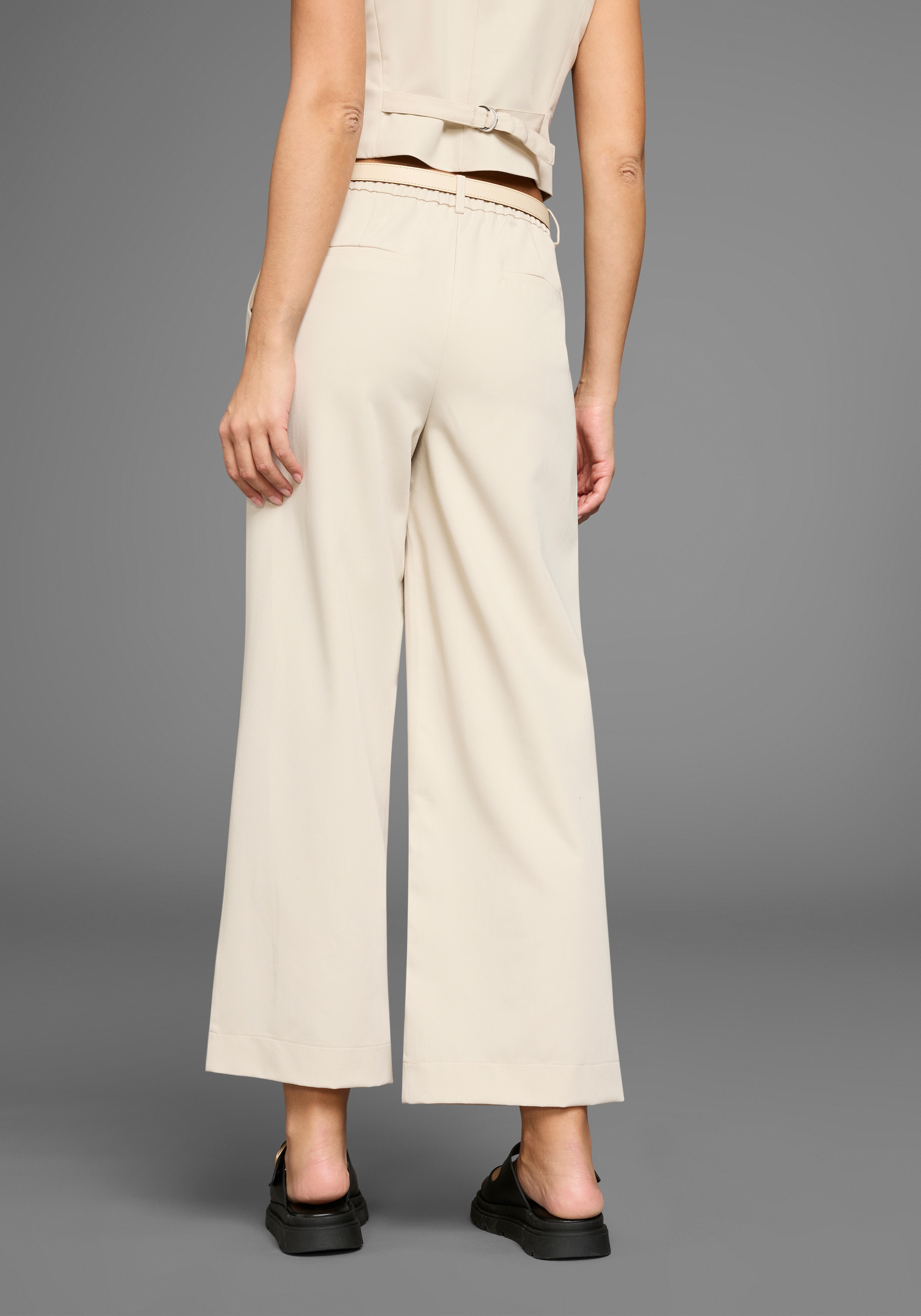 Laura Scott Bundfaltenhose  mit weitem Bein