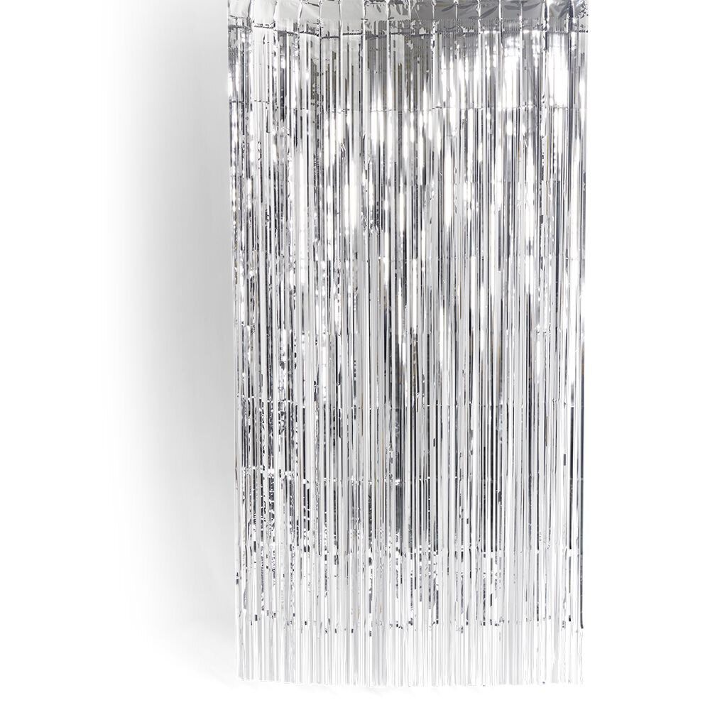 Rideau de porte anniversaire aluminium thème nuit 1x2m