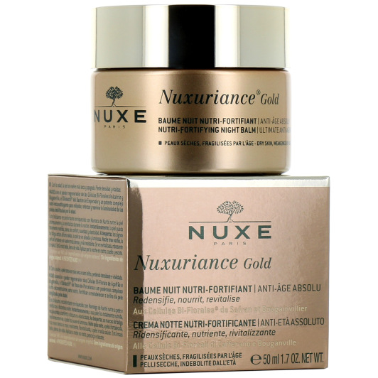 Nuxe Nuxuriance Gold baume nuit nutri fortifiant - Peau mature sèche