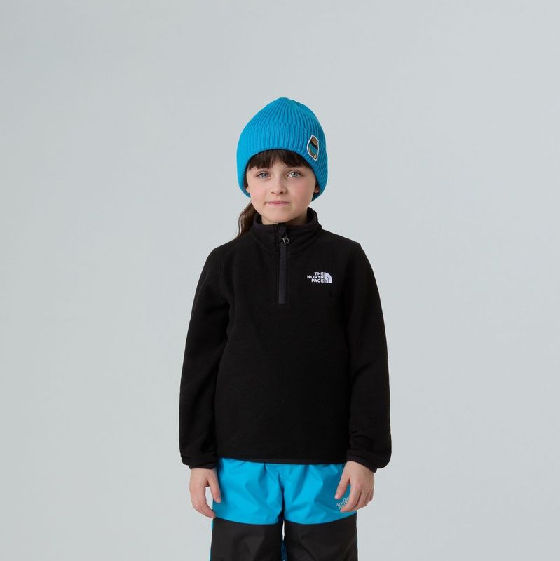 The North Face - Glacier-fleece - Tnf Black - Kwartrits - Voor Kids