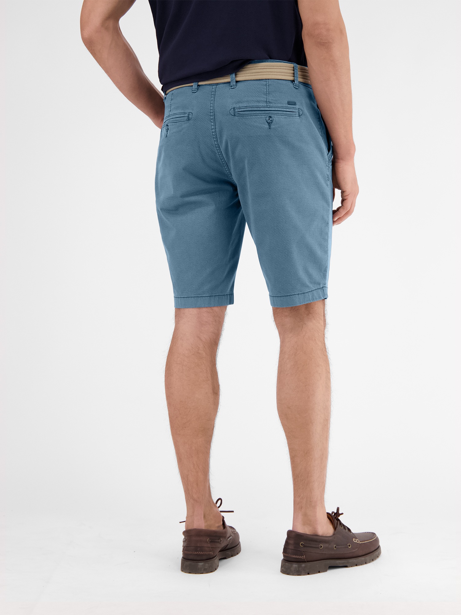 LERROS Bermudas »LERROS Chino-Bermuda mit Gürtel«