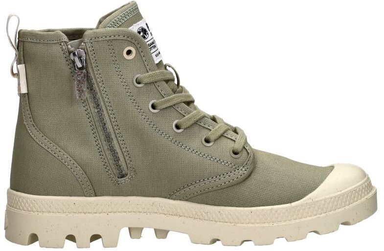 Palladium Pampa Hi Zip Oragnic khaki