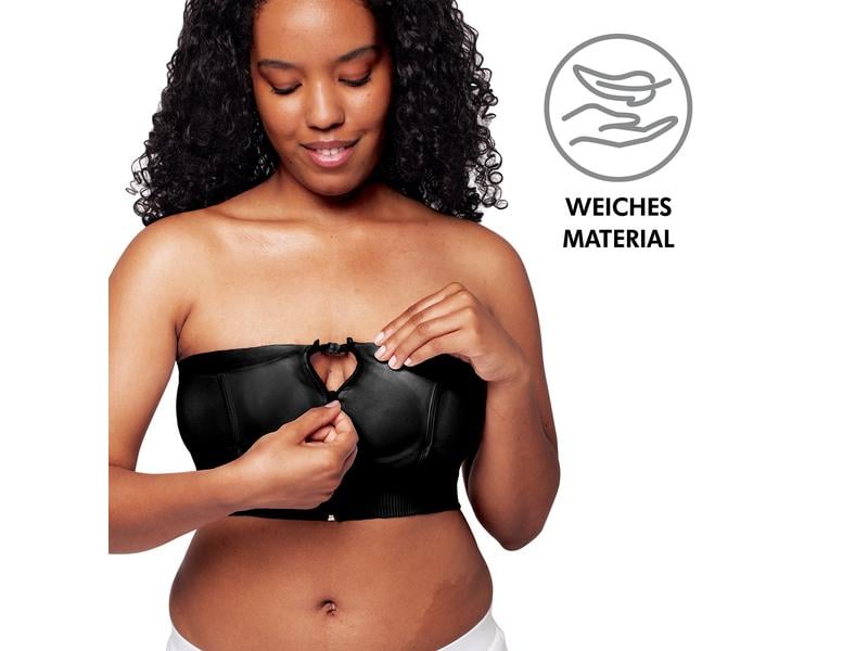 MEDELA Abpump-BH Hands-free Easy Expression 2.0 Schwarz L Freihändiges Abpumpen einfach und bequem