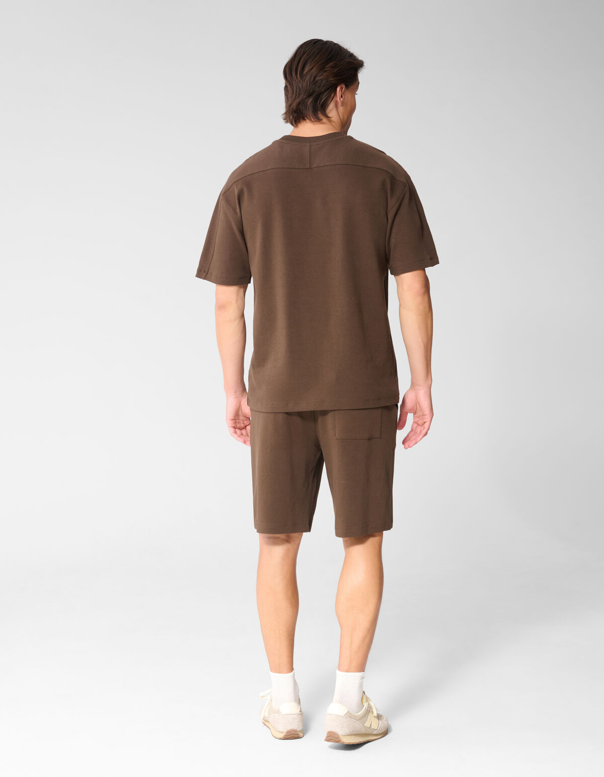 Relaxed Fit Short Donkerbruin