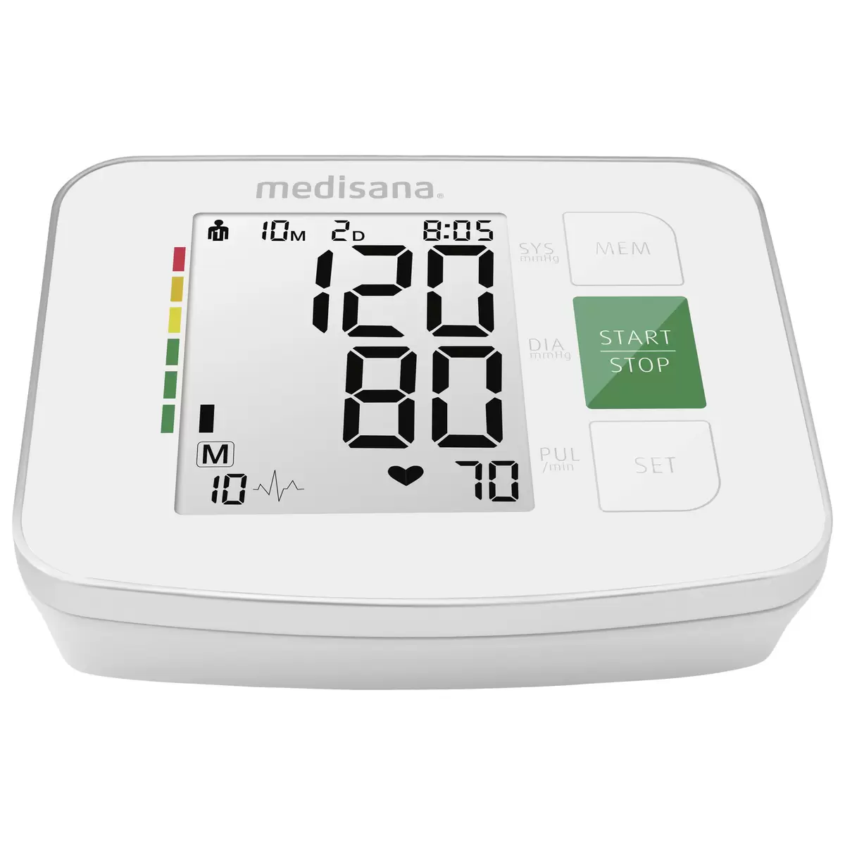 Oberarm - Blutdruckmessgerät Medisana BU512 weiss