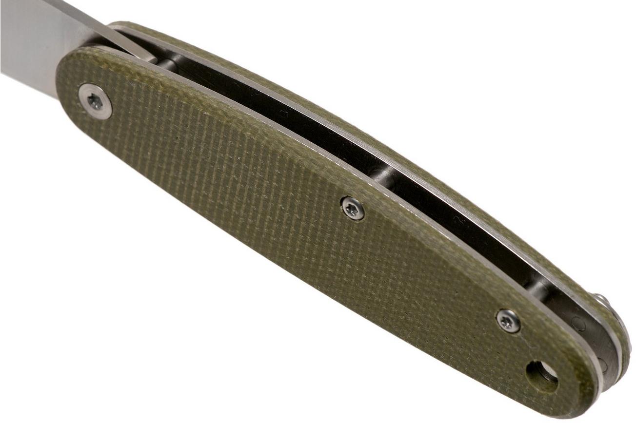 ESEE Churp EE-CH-01 D2, Green Micarta zakmes